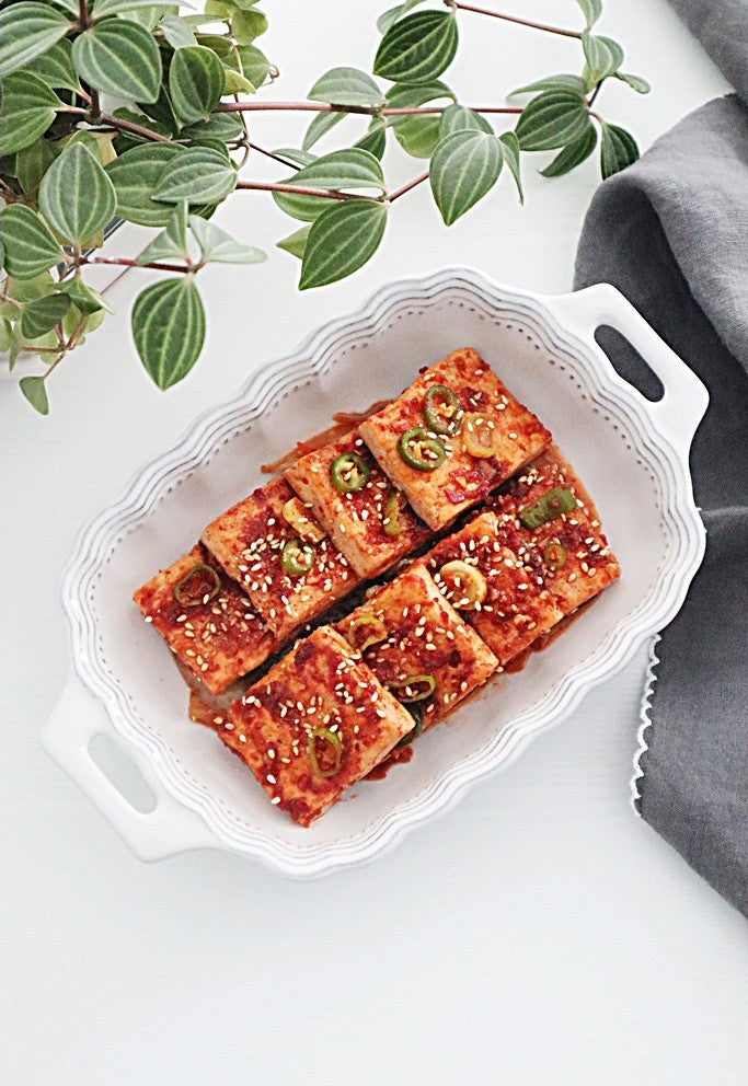 Spicy braised tofu