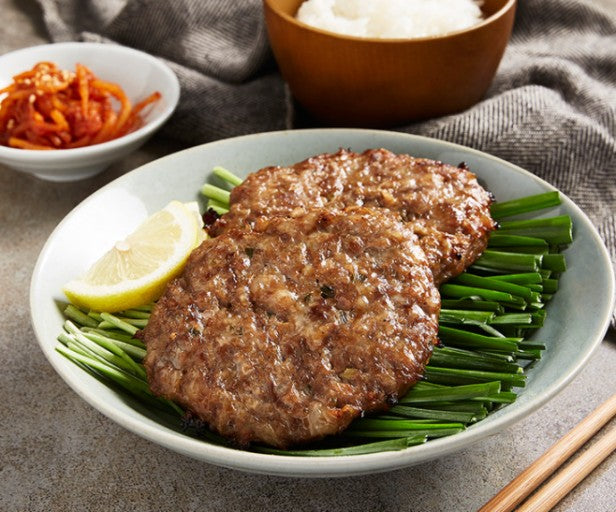 Cooked Seasoned Korean Meat Patties